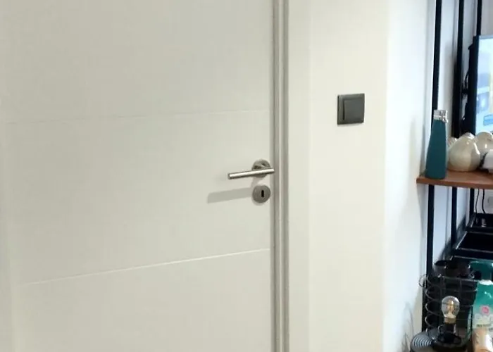 Apartment Floor With Sunny Balconies